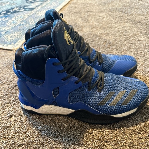 Derrick Rose Boost 7 Men’s 8 Basketball shoe blue black Orlando Magic main image 4